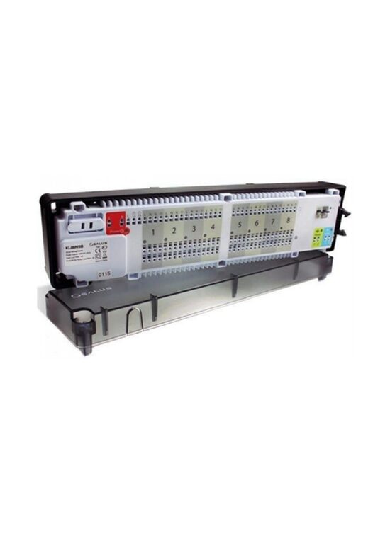 Salus Controls vadības modulis KL08NSB ar 8 zonām, 230 V, ar vadu pieslēgumu